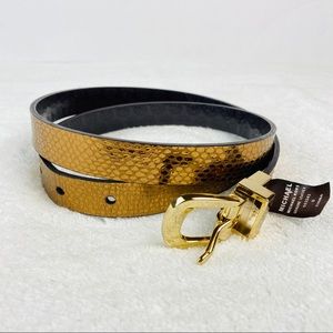 Michael Kors Reversible Leather Belt